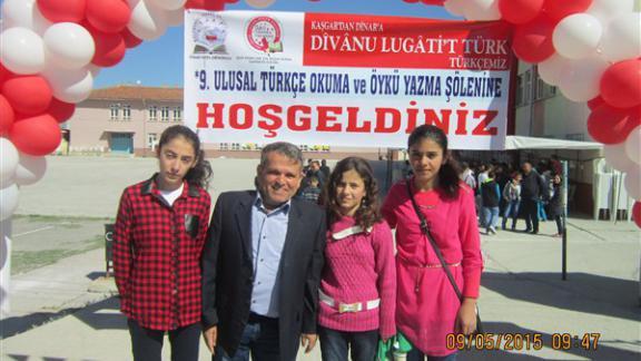9. Ulusal Türkçe Şölenine İnlice Ortaokulu Öğrencileri Katıldı. 