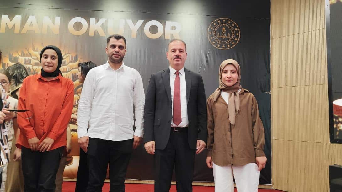 ADIYAMAN OKUYOR YARIŞMASINDA BÜYÜK BAŞARI